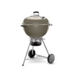 Weber Master Touch GBS C-5750 57cm Charcoal BBQ - Smoke Grey - Free Weber Rapidfire Chimney Charcoal Starter Set Included