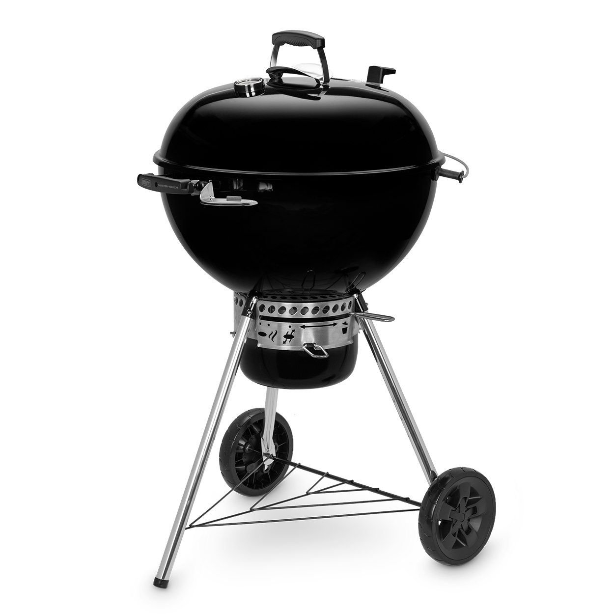 14701004_1 Weber Master-Touch GBS E-5750 Charcoal BBQ 57cm Black - Image 1