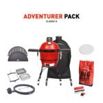 Kamado Joe Classic II Charcoal Grill With Adventurer Pack