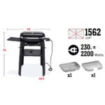 Weber Lumin Electric Barbecue with Stand - Image 9