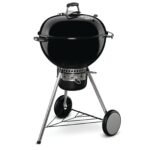 Weber Master Touch E-5750 57cm Charcoal BBQ - Black - Free Weber Rapidfire Chimney Charcoal Starter Set Included