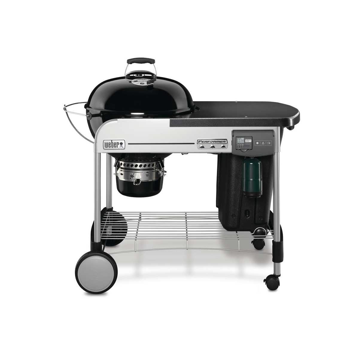 performer-hero-shot-v1 Weber Performer Deluxe GBS Charcoal BBQ Grill - 57 CM - Image 1